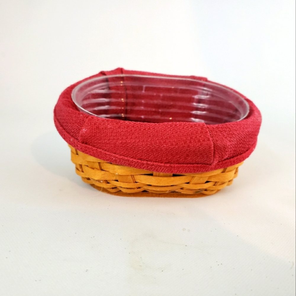Longaberger Raspberry Basket